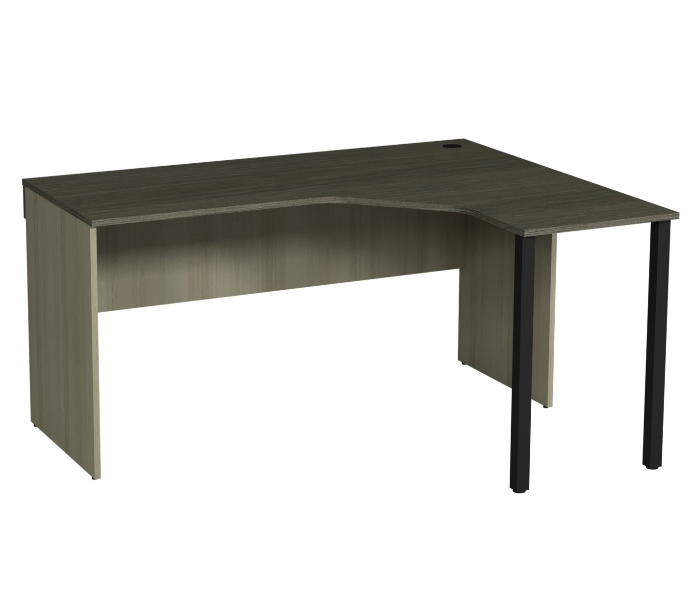 Стіл вчителя кутовий правостороній, АЛМАНТ, 1500х1200х750мм